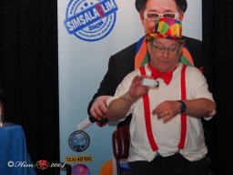 Pierre Mardue im Gleisgarten am 21. April 2024